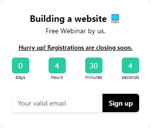 countdown timer