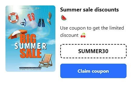coupon